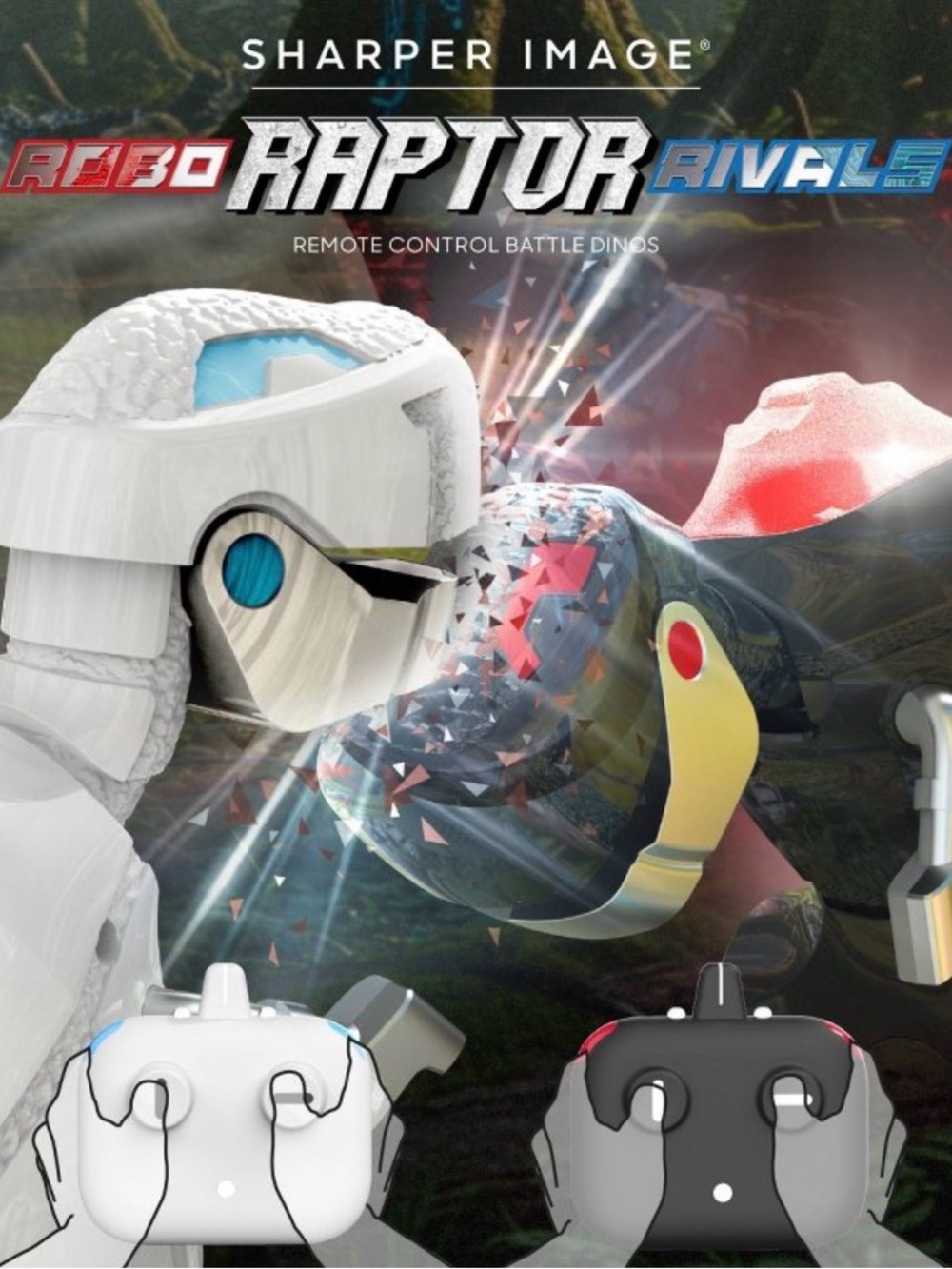 Sharper Image® Robo Raptor Rivals - Picture 2 of 7